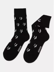 Носки мужские diwari happy 164 черный, , 44-45 (29), DIWARI, - 1