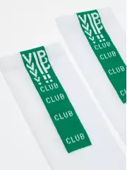 Носки женские (удлиненные) active 433 белый-зеленый, , 38-39 (25), CONTE ELEGANT, - 4