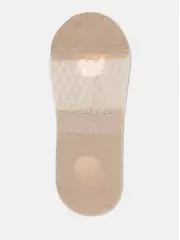 Подследники женские из вискозы с люрексом 236 кремовый, , 36-37 (23), CONTE ELEGANT, - 4