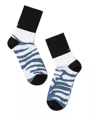 Носки женские esli classic 114 джинс, , 36-37 (23), ESLI, - 2