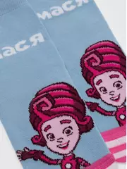 Носки детские фикски 920 светло-голубой, , 16, CONTE-KIDS, - 2