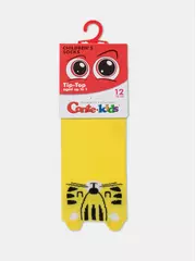Хлопковые детские носки tip-top (мордашки) 605 желтый, , 16, CONTE-KIDS, - 2