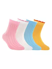 Носки детские conte-kids tip-top (вискоза, с резинкой "пикот") 143 кремовый, , 16, CONTE-KIDS, - 1