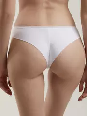 Трусы женские «танга» с низкой линией талии day by day rp6115 белый, , 102/L, CONTE ELEGANT, - 2