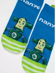 Носки детские фикски 915 синий, , 22, CONTE-KIDS, - 3