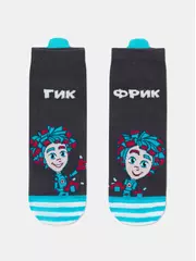 Носки детские фиксики 913 темно-серый, , 18, CONTE-KIDS, - 1