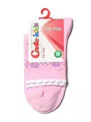 Носки детские conte-kids tip-top (стразы, люрекс) 251 светло-розовый, , 22, CONTE-KIDS, - 2