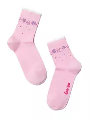 Носки детские conte-kids tip-top (стразы, люрекс) 251 светло-розовый, , 22, CONTE-KIDS, - 1