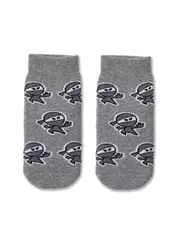 Носки детские махровые sof-tiki "ninja" 601 серый, , 12, CONTE-KIDS, - 1