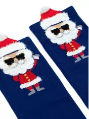 Мужские новогодние носки diwari new year 912 синий, , 42-45 (27-29), DIWARI, - 2