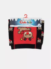 Детские новогодние колготки conte-kids new year 623 черный, , 80-86 (14), CONTE-KIDS, - 4
