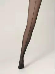 Колготки с имитацией шва и утягивающими шортиками line slim, , 4, CONTE ELEGANT, - 2