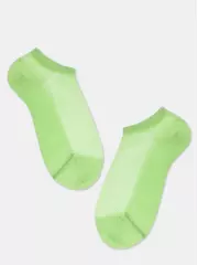 Ультракороткие женские носки active с сеточкой 277 салатовый, , 38-39 (25), CONTE ELEGANT, - 3