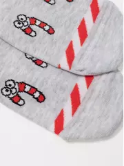 Детские новогодние носки new year 907 светло-серый, , 13-14, CONTE-KIDS, - 2