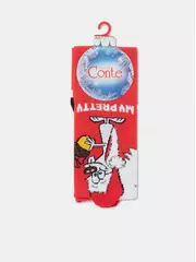 Женские новогодние носки conte new year 911 красный, , 36-39 (23-25), CONTE ELEGANT, - 5
