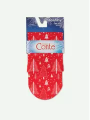 Носки женские с новогодними рисунками conte fantasy 70 131, , 36-39 (23-25), CONTE ELEGANT, - 5