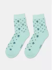 Носки женские comfort (махровые) 434 бледно-бирюзовый, , 38-39 (25), CONTE ELEGANT, - 3