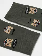 Носки мужские diwari happy 657 хаки, , 40-41 (25), DIWARI, - 3