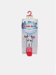 Детские новогодние носки new year 907 светло-серый, , 13-14, CONTE-KIDS, - 4