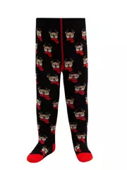 Детские новогодние колготки conte-kids new year 623 черный, , 80-86 (14), CONTE-KIDS, - 2