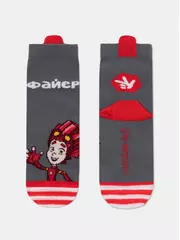 Носки детские фикски 914 темно-серый, , 18, CONTE-KIDS, - 2