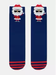 Мужские новогодние носки diwari new year 912 синий, , 42-45 (27-29), DIWARI, - 1