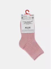 Носки детские miss (ажурные) 903 пепельно-розовый, , 16, CONTE-KIDS, - 5