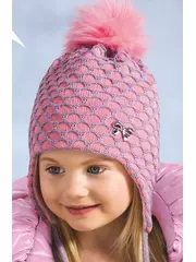 Шапка детская esli 16с-20сп розовый, , 48, ESLI, - 1