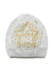 Шапка детская esli 17с-100сп серый, , 52-54, ESLI, - 1