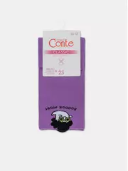 Носки женские хлопковые classic 539 сиреневый, , 36-37 (23), CONTE ELEGANT, - 5