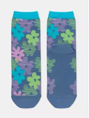 Носки женские хлопковые esli classic 527 светлый джинс, , 36-37 (23), ESLI, - 3