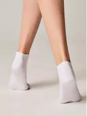 Носки женские (короткие) esli basic 18с-97/1спе 000 белый, , 36-39 (23-25), ESLI, - 2
