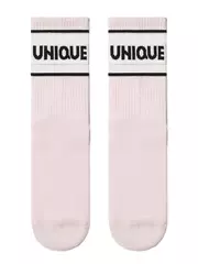 Удлиненные женские носки с полосками из прозрачной сетки active 156 светло-розовый, , 36-37 (23), CONTE ELEGANT, - 2