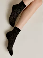 Носки женские хлопковые classic 530 черный, , 36-37 (23), CONTE ELEGANT, - 2