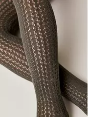 Ажурные детские колготки miss 618 хаки, , 104-110 (16), CONTE-KIDS, - 3