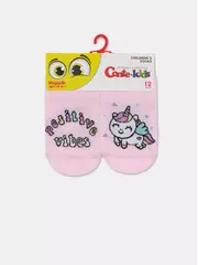 Носки детские "веселые ножки" 939 светло-розовый, , 14, CONTE-KIDS, - 4