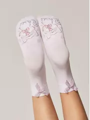 Носки детские с рисунком и бантиком love bianco, , 18-20, CONTE ELEGANT, - 3