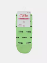 Носки женские хлопковые classic 528 салатовый, , 38-39 (25), CONTE ELEGANT, - 5