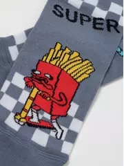 Хлопковые детские носки "веселые ножки" 938 темно-серый, , 20, CONTE-KIDS, - 3