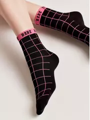 Носки женские хлопковые classic 526 черный, , 38-39 (25), CONTE ELEGANT, - 1