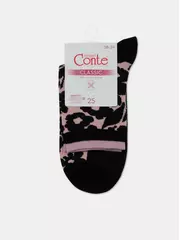 Носки женские хлопковые conte classic 441 пепельно-розовый, , 36-37 (23), CONTE ELEGANT, - 5