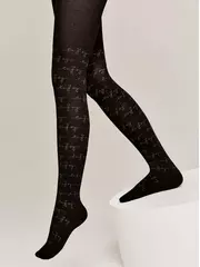 Колготки детские tip-top 630 черный, , 140-146 (22), CONTE-KIDS, - 1