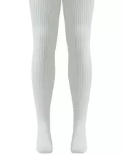 Ажурные детские колготки miss 616 белый, , 104-110 (16), CONTE-KIDS, - 1