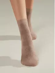 Носки женские хлопковые classic 529 пепельно-розовый, , 36-37 (23), CONTE ELEGANT, - 2