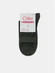 Носки женские хлопковые classic 530 хаки, , 36-37 (23), CONTE ELEGANT, - 5