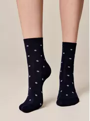 Носки женские хлопковые esli basic 21с-78спе 359 темно-синий, , 36-39 (23-25), ESLI, - 2