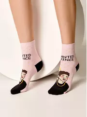 Носки женские хлопковые classic 535 светло-розовый, , 36-37 (23), CONTE ELEGANT, - 1