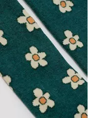 Колготки детские tip-top 624 темно-бирюзовый, , 104-110 (16), CONTE-KIDS, - 2