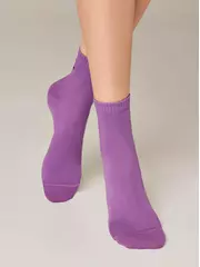 Носки женские хлопковые classic 539 сиреневый, , 36-37 (23), CONTE ELEGANT, - 2