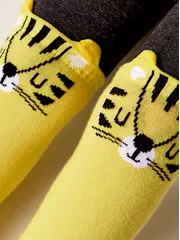 Колготки детские conte-kids tip-top (мордашки) 572 желтый, , 92-98 (14), CONTE-KIDS, - 3